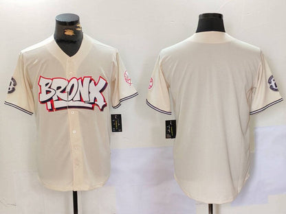 New York Yankees Blank Cream Vapor Limited Stitched Baseball Jersey - Main View