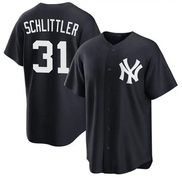 New York Yankees #31 Cam Schlittler Navy 2026 Alternate Stitched Jersey - Main View