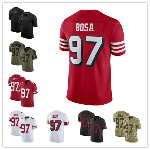 Men's #97 Nick Bosa San Francisco 49ers Limited Stitched Jerseys - Main View