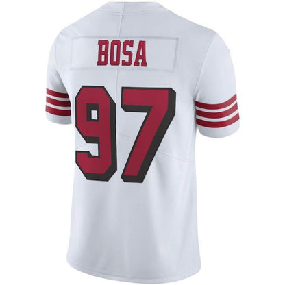 Men's #97 Nick Bosa San Francisco 49ers Limited Stitched Jerseys view 11