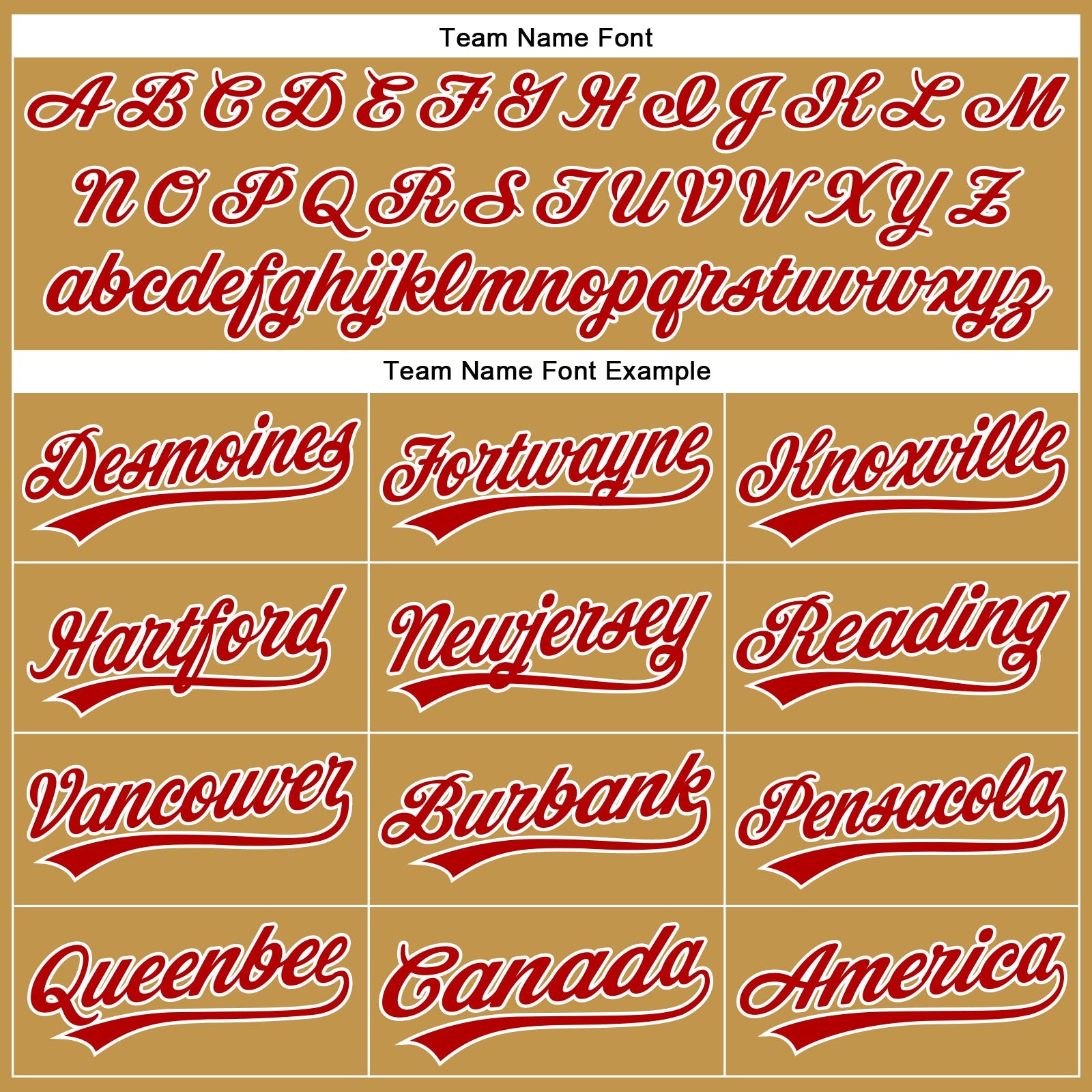 Custom Old Gold Red-White Authentic Baseball Jersey view 4