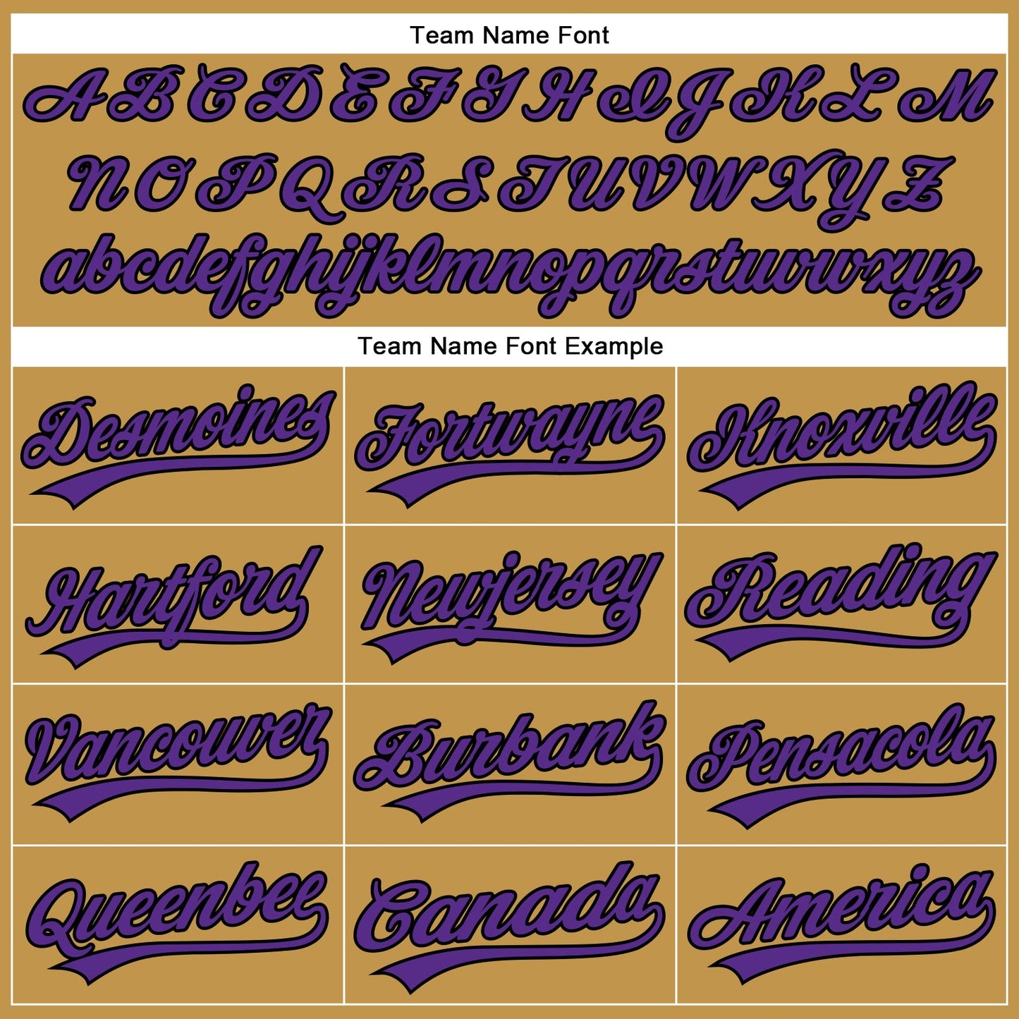 Custom Old Gold Purple-Black Authentic Baseball Jersey view 4
