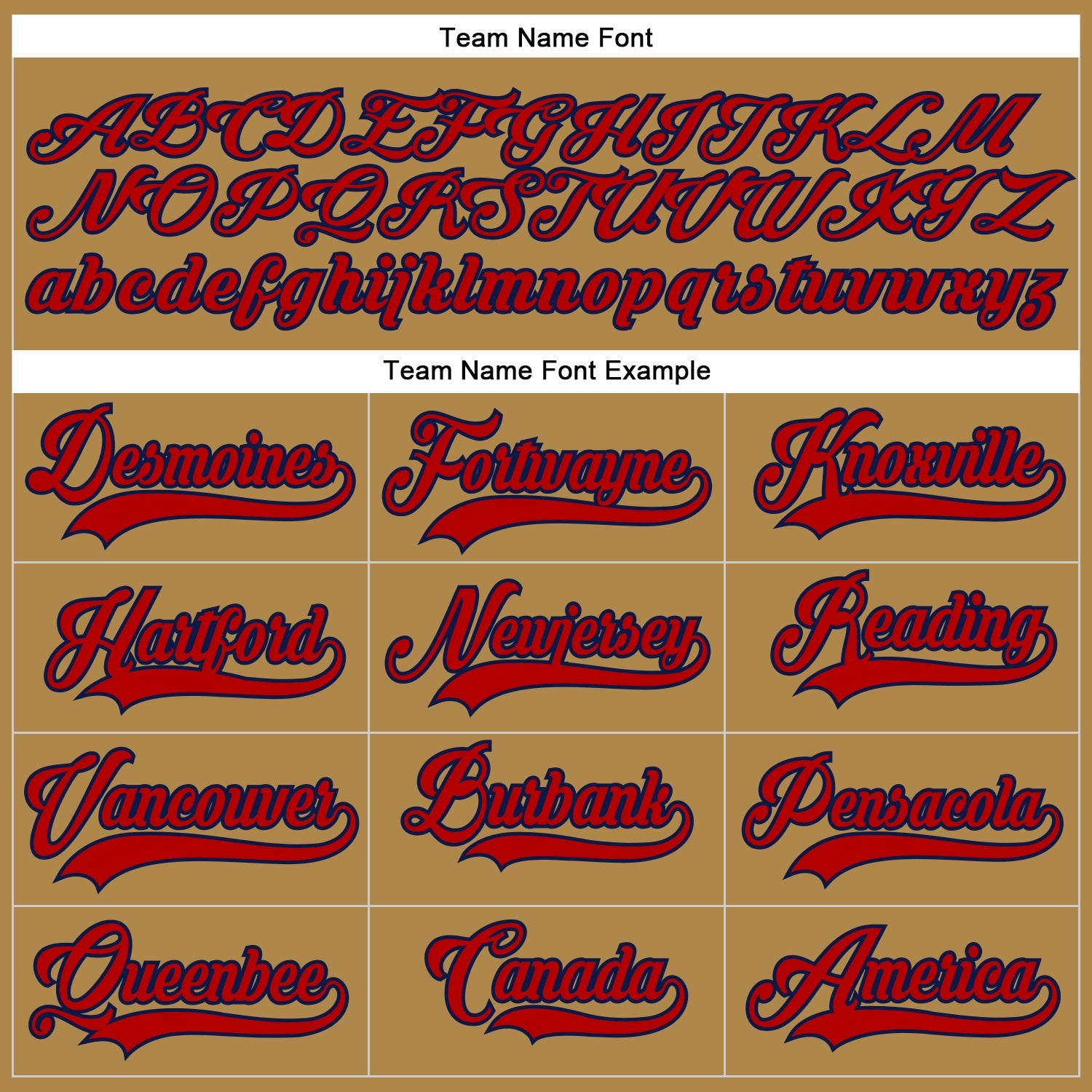Custom Old Gold Red-Navy Hockey Lace Neck Jersey view 4