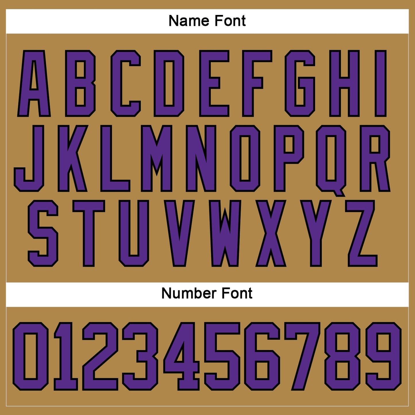 Custom Old Gold Purple-Black Hockey Lace Neck Jersey view 5