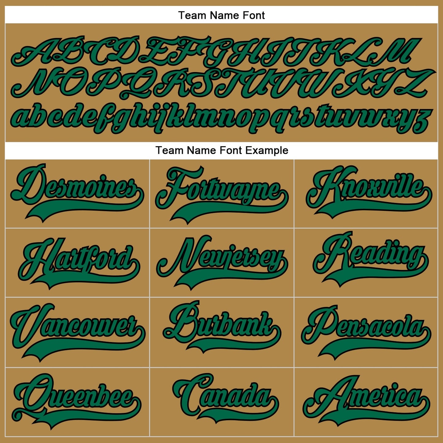 Custom Old Gold Kelly Green-Black Hockey Lace Neck Jersey view 4