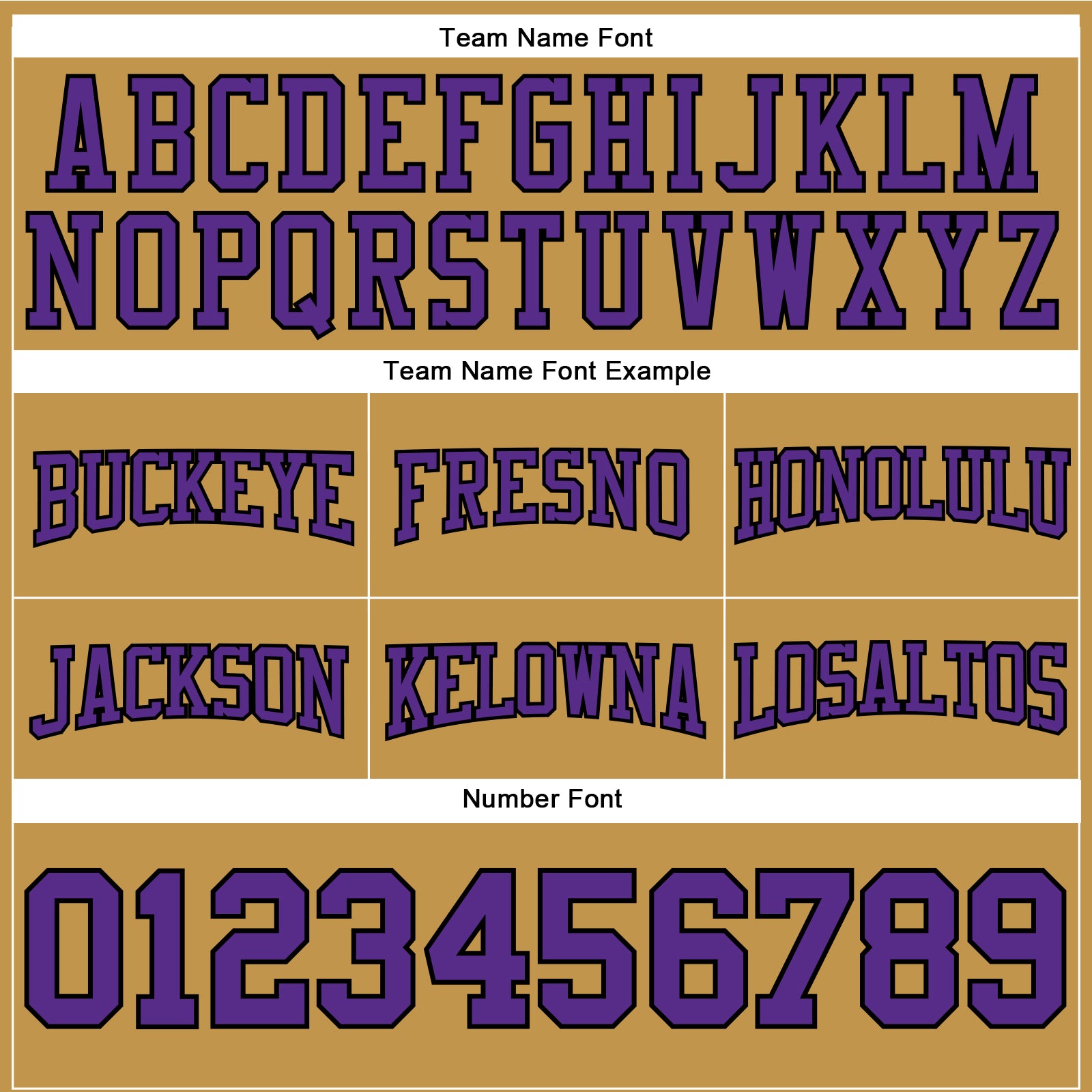 Custom Stitched Old Gold Purple-Black Football Pullover Sweatshirt Hoodie view 3