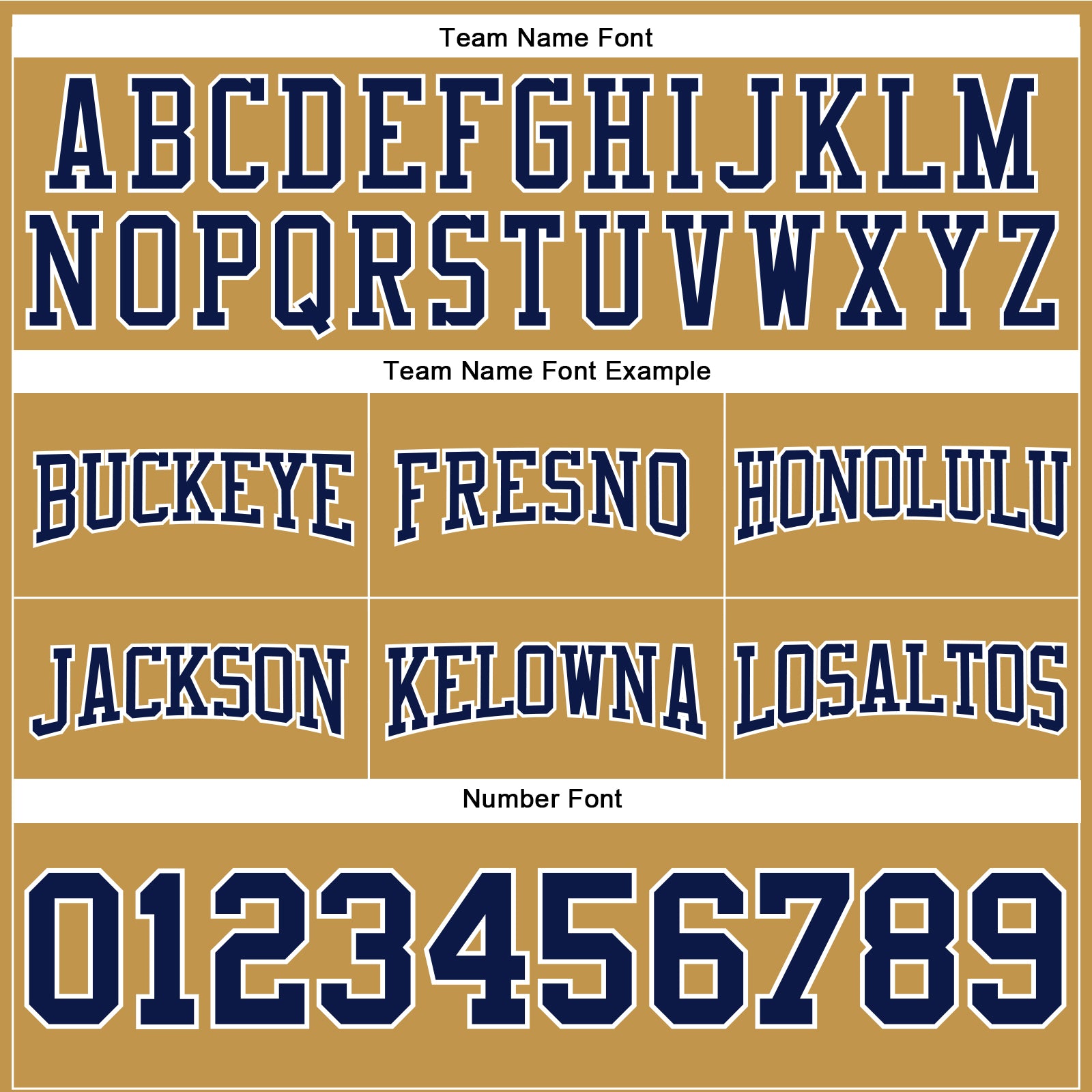 Custom Stitched Old Gold Navy-White Football Pullover Sweatshirt Hoodie view 3