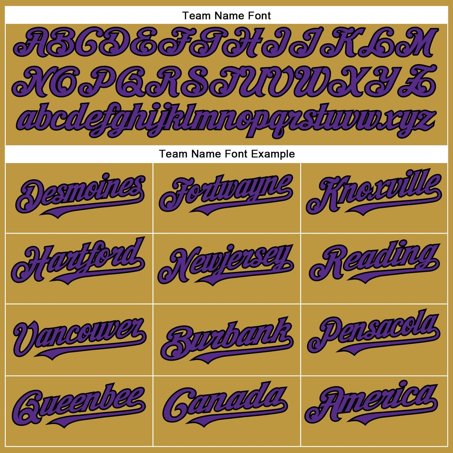 Custom Old Gold Purple-Black Authentic Baseball Jersey view 4
