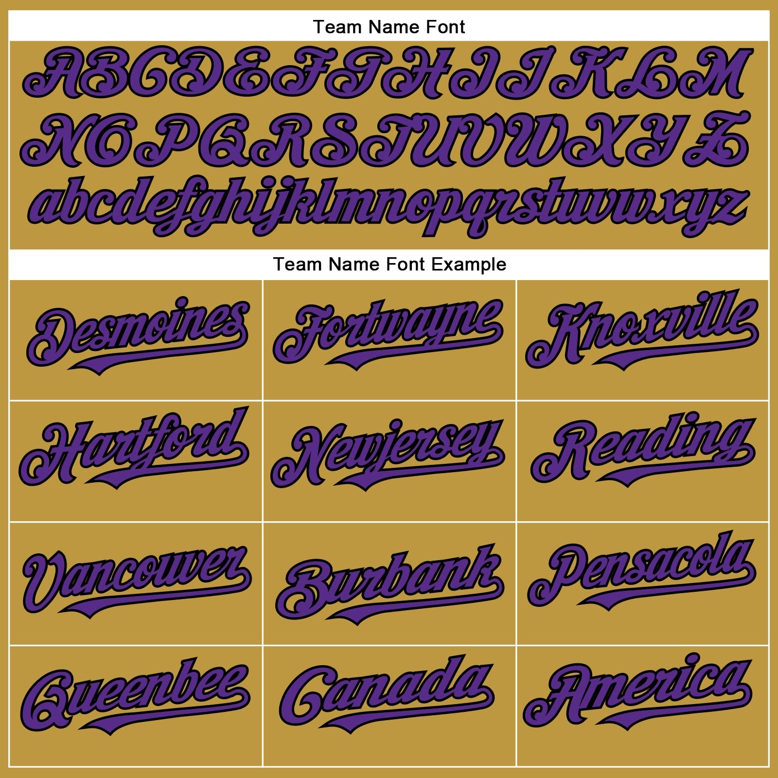 Custom Old Gold Purple-Black Authentic Baseball Jersey view 4