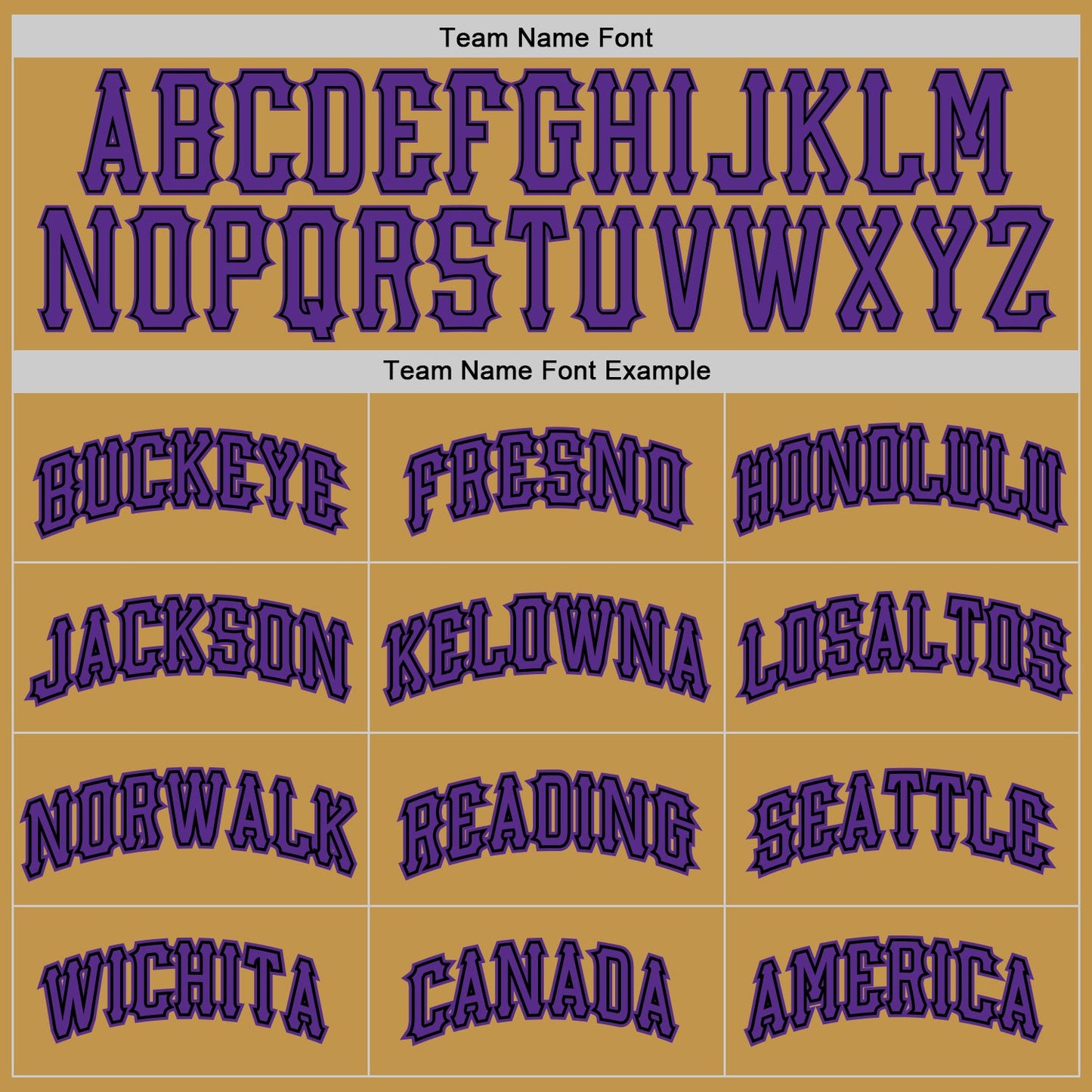 Custom Old Gold Purple-Black Authentic Baseball Jersey view 4