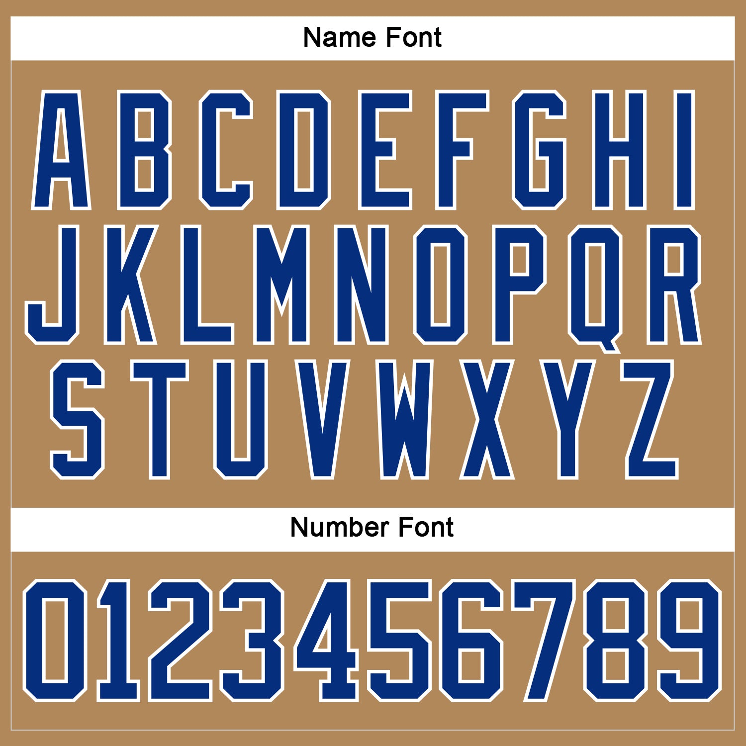 Custom Old Gold Royal-White Hockey Lace Neck Jersey view 5