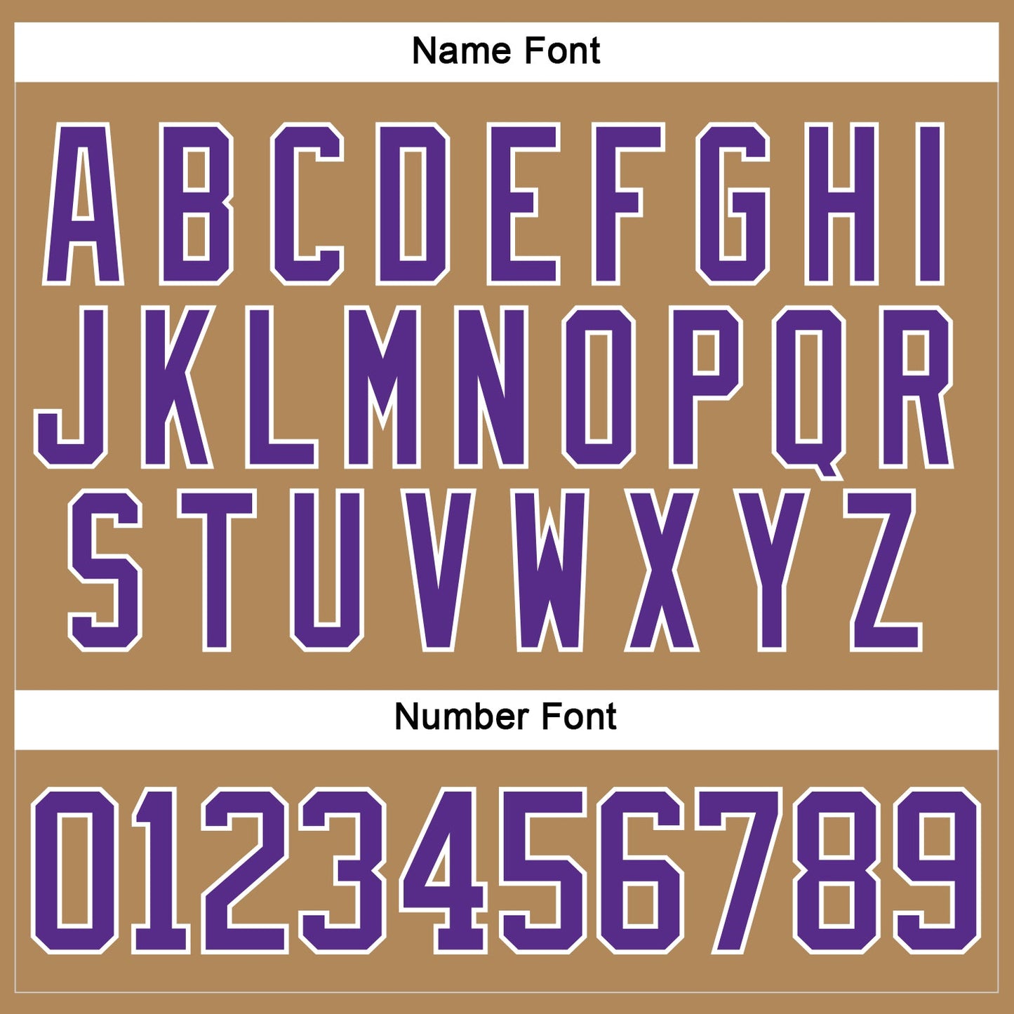 Custom Old Gold Purple-White Hockey Lace Neck Jersey view 5