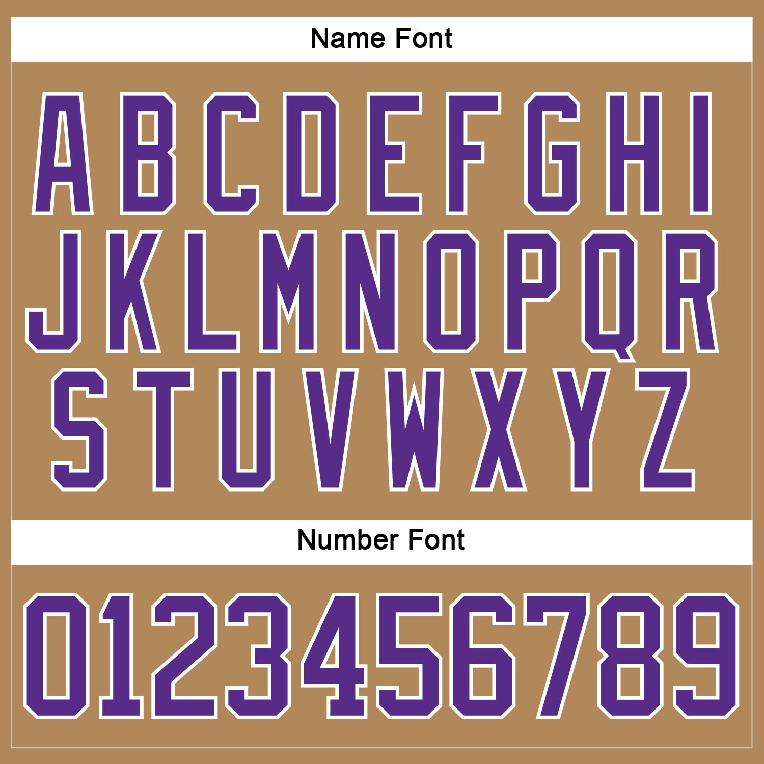Custom Old Gold Purple-White Hockey Lace Neck Jersey view 5