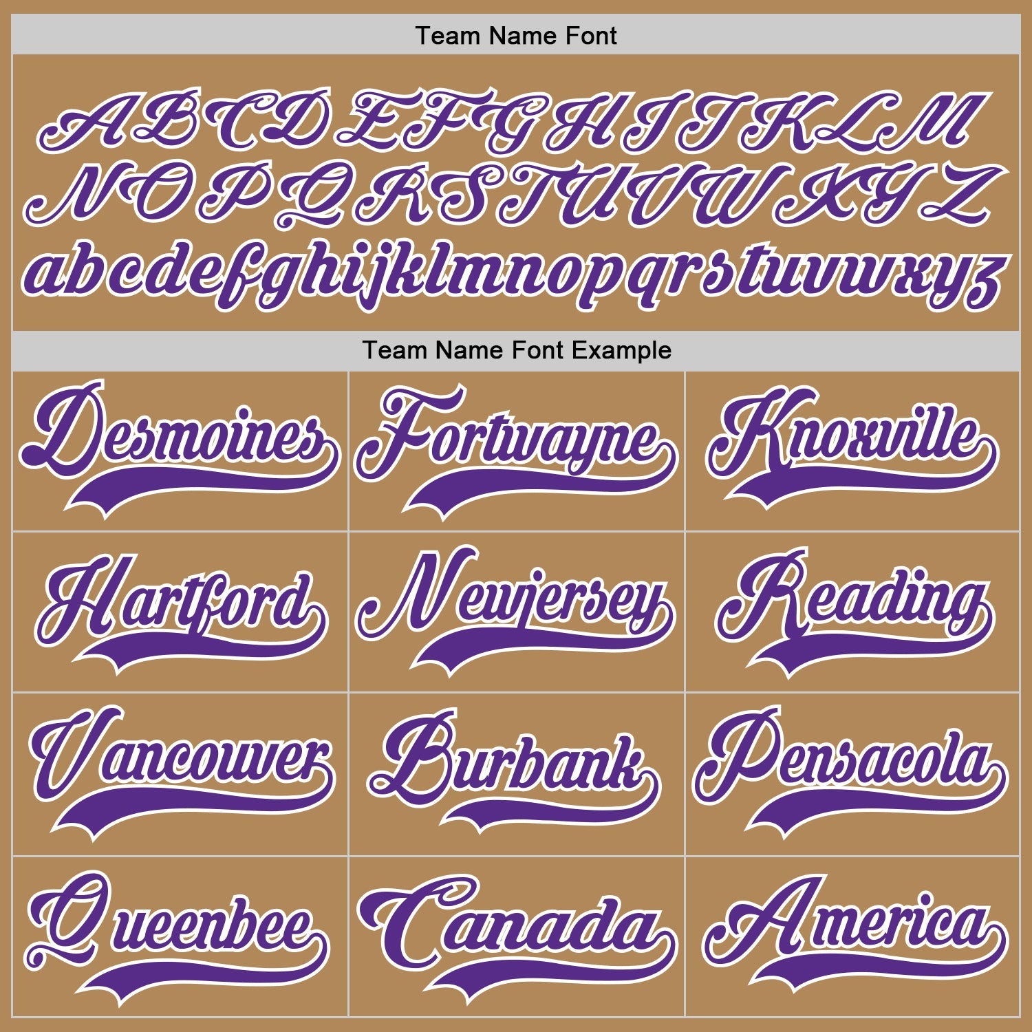 Custom Old Gold Purple-White Hockey Jersey view 4