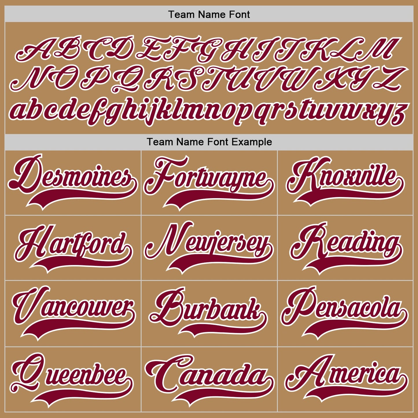 Custom Old Gold Maroon-White Hockey Jersey view 4