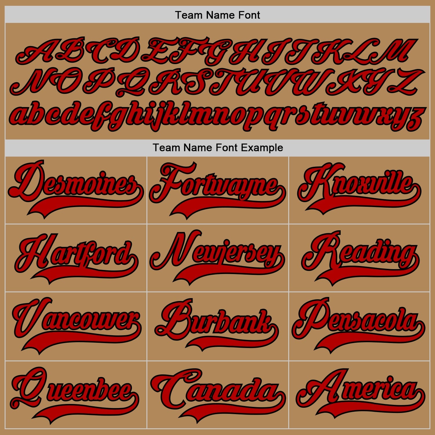 Custom Old Gold Red-Black Hockey Jersey view 4