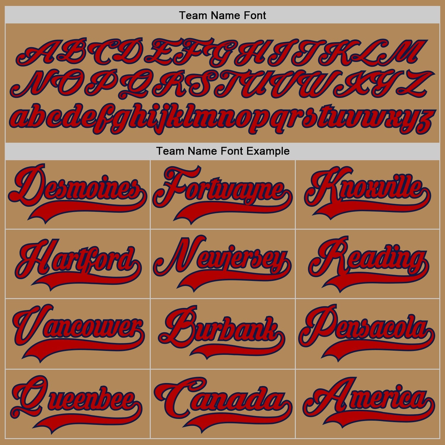 Custom Old Gold Red-Navy Hockey Jersey view 4