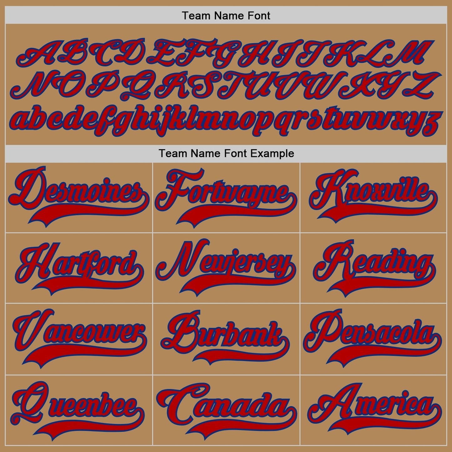 Custom Old Gold Red-Royal Hockey Jersey view 4