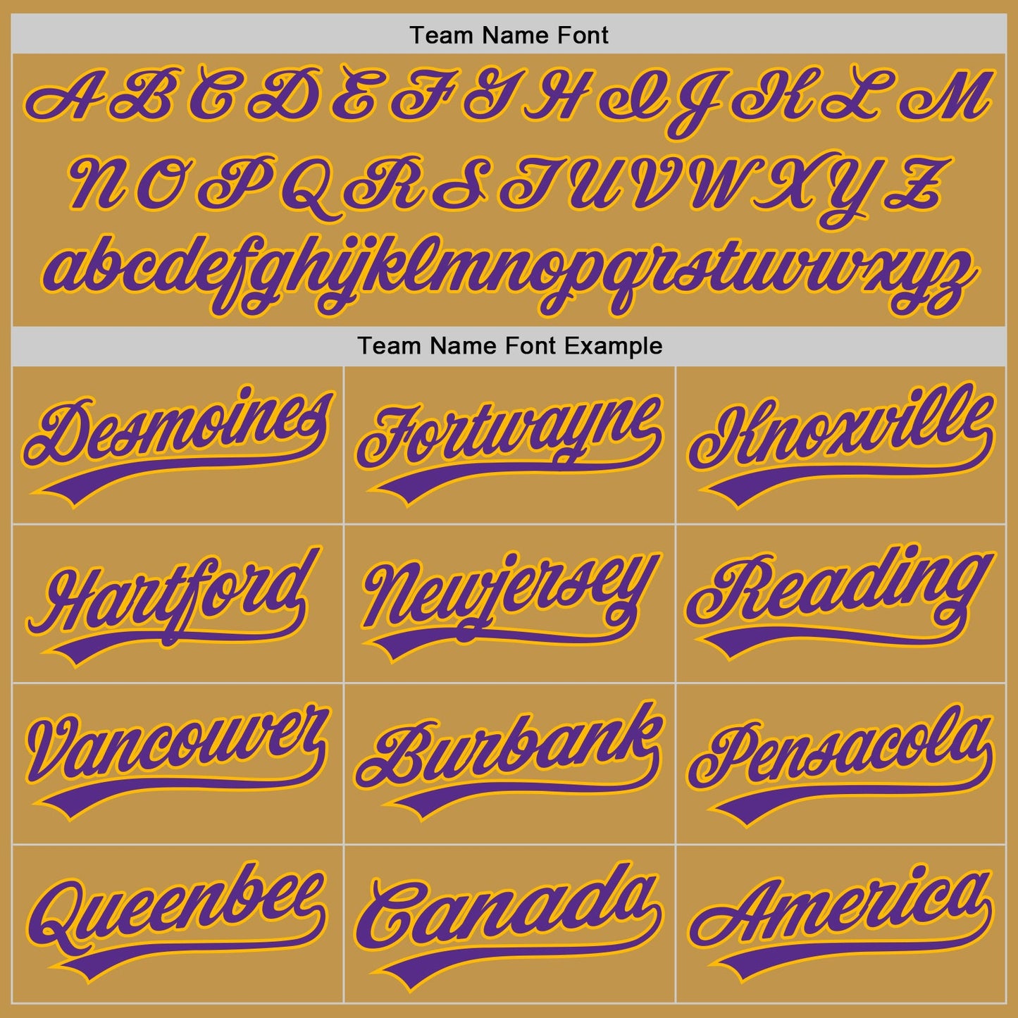 Custom Old Gold Purple-Gold Authentic Baseball Jersey view 4