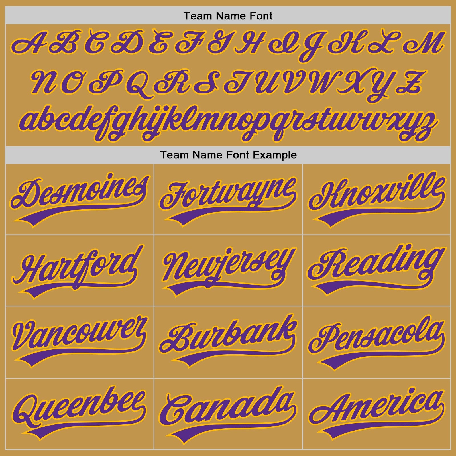 Custom Old Gold Purple-Gold Authentic Baseball Jersey view 4