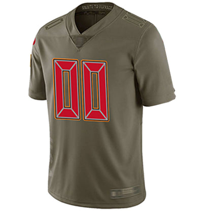Custom TB.Buccaneers Football Jerseys American Design Your Own Practice Mesh Name and Number view 8