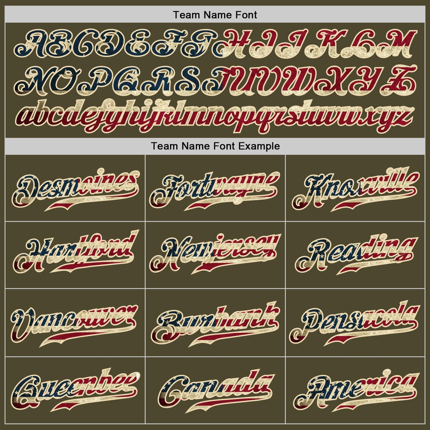 Custom Olive Vintage USA Flag-City Cream Authentic Salute To Service Baseball Jersey view 4