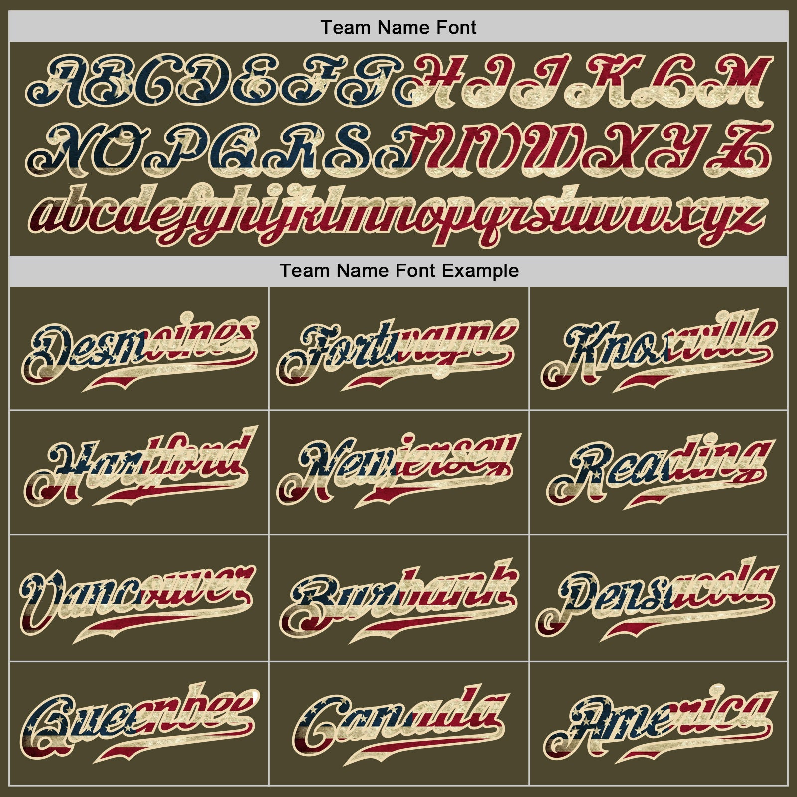 Custom Olive Vintage USA Flag-City Cream Authentic Salute To Service Baseball Jersey view 4