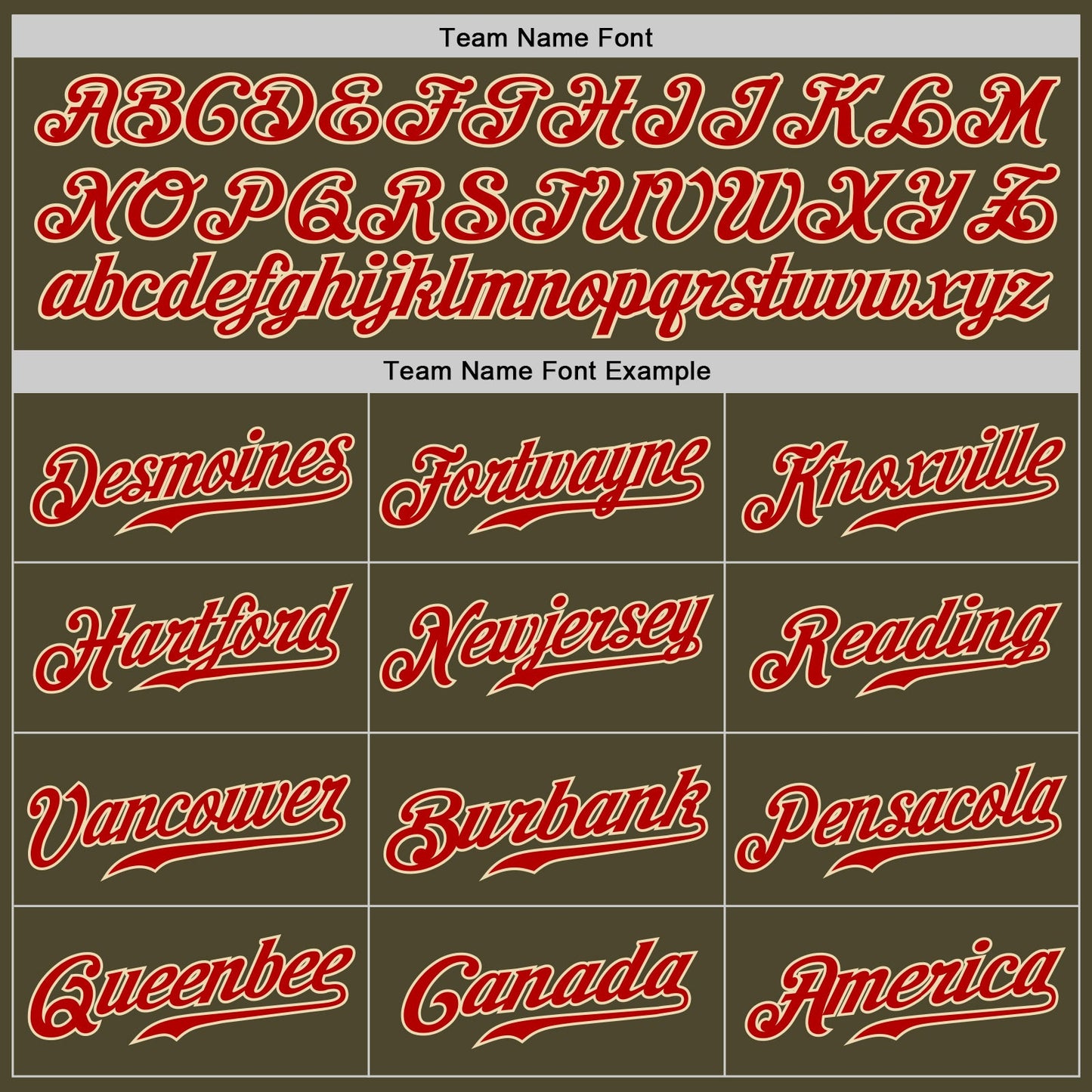 Custom Olive Red-Cream Authentic Salute To Service Baseball Jersey view 4