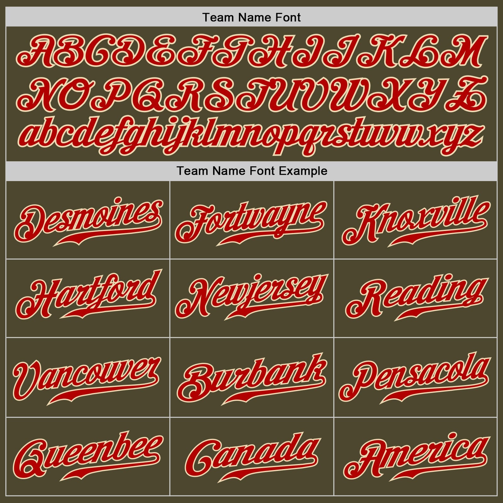 Custom Olive Red-Cream Authentic Salute To Service Baseball Jersey view 4