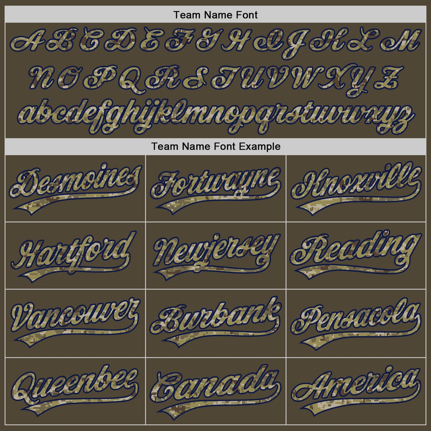 Custom Olive Camo-Navy Authentic Salute To Service Baseball Jersey view 4