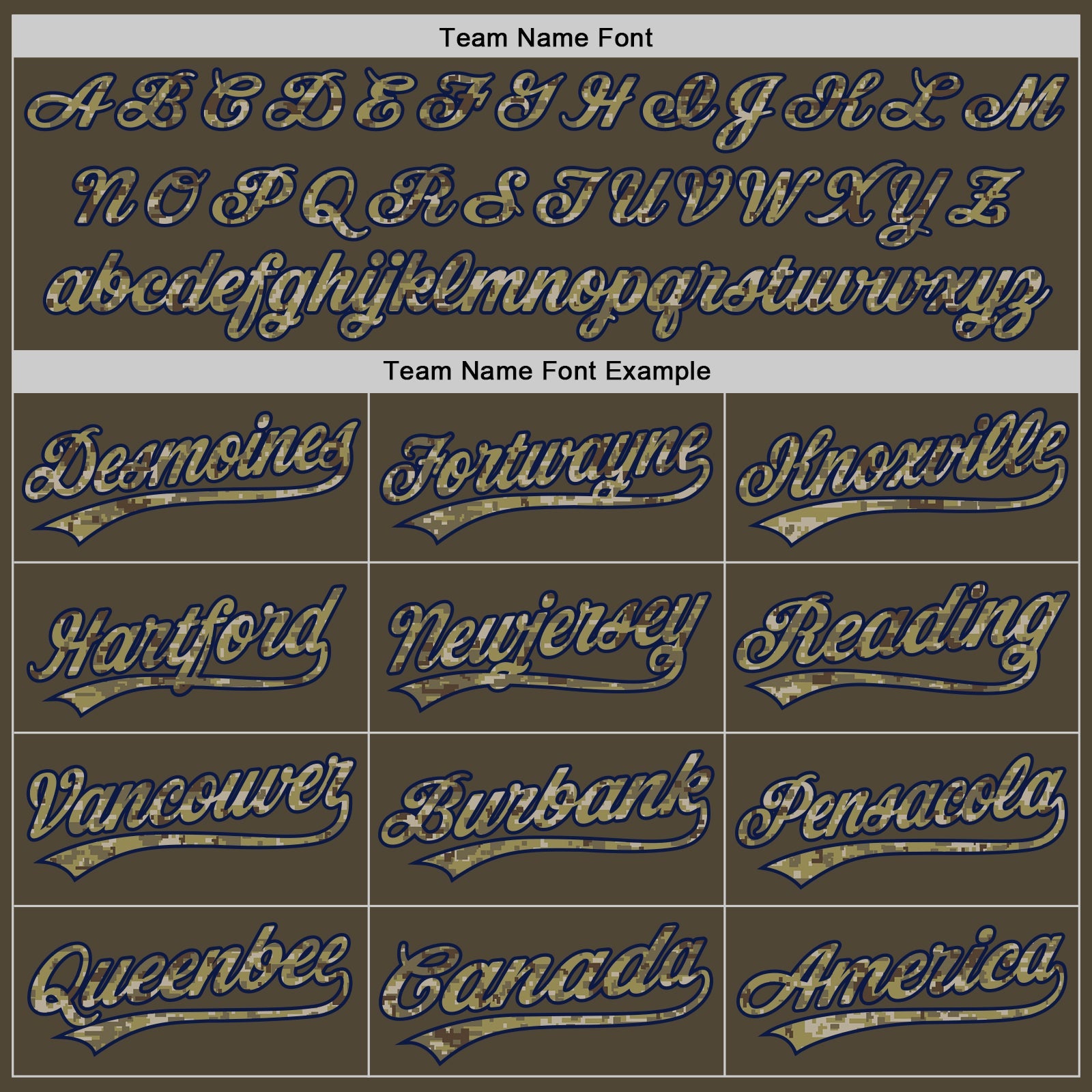 Custom Olive Camo-Navy Authentic Salute To Service Baseball Jersey view 4
