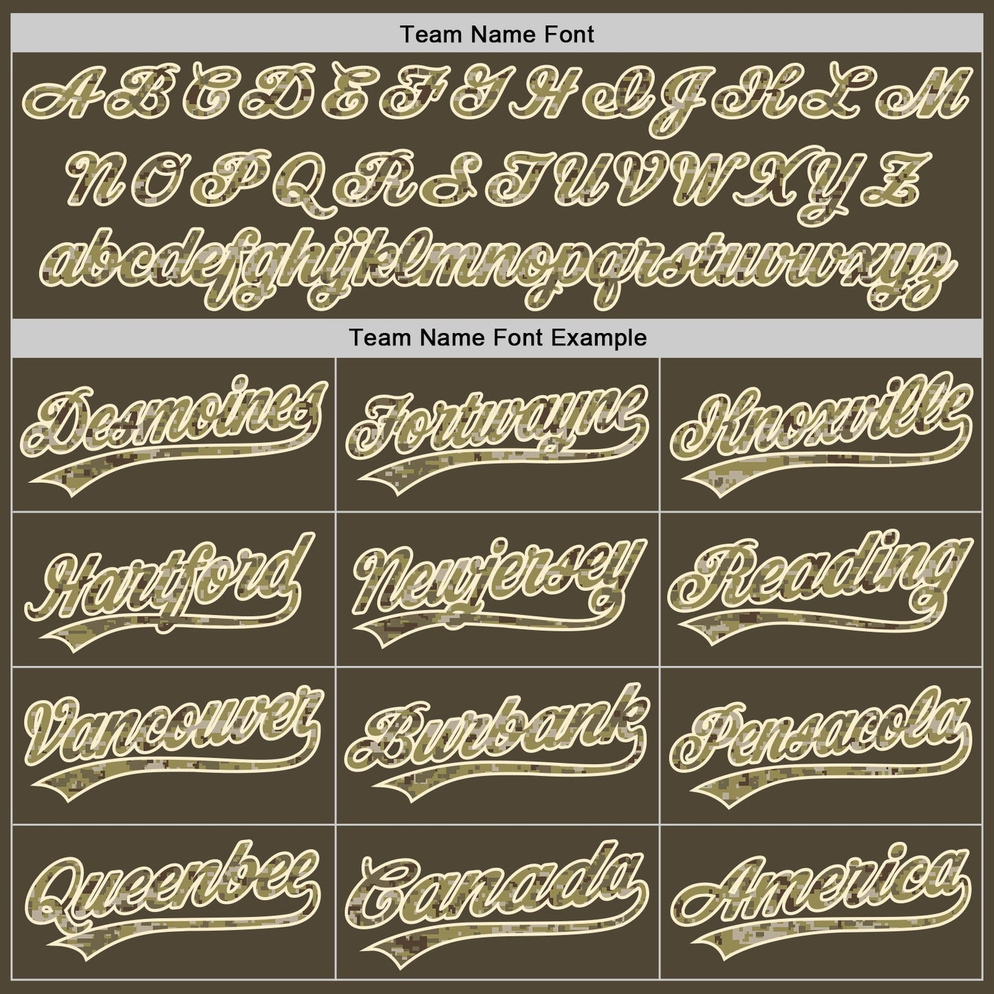Custom Olive Camo-Cream Authentic Salute To Service Baseball Jersey view 4