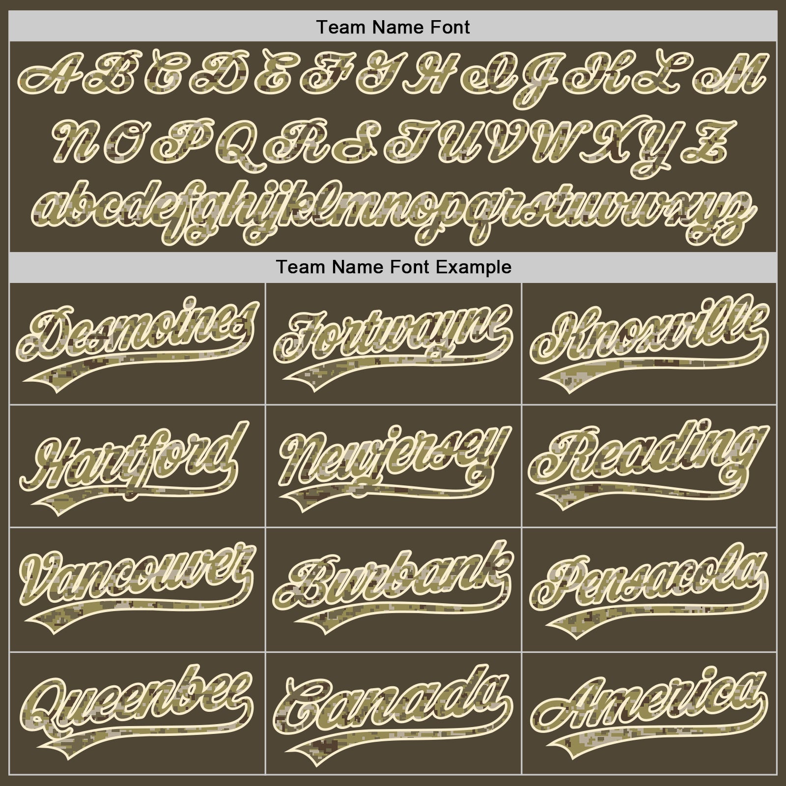 Custom Olive Camo-Cream Authentic Salute To Service Baseball Jersey view 4
