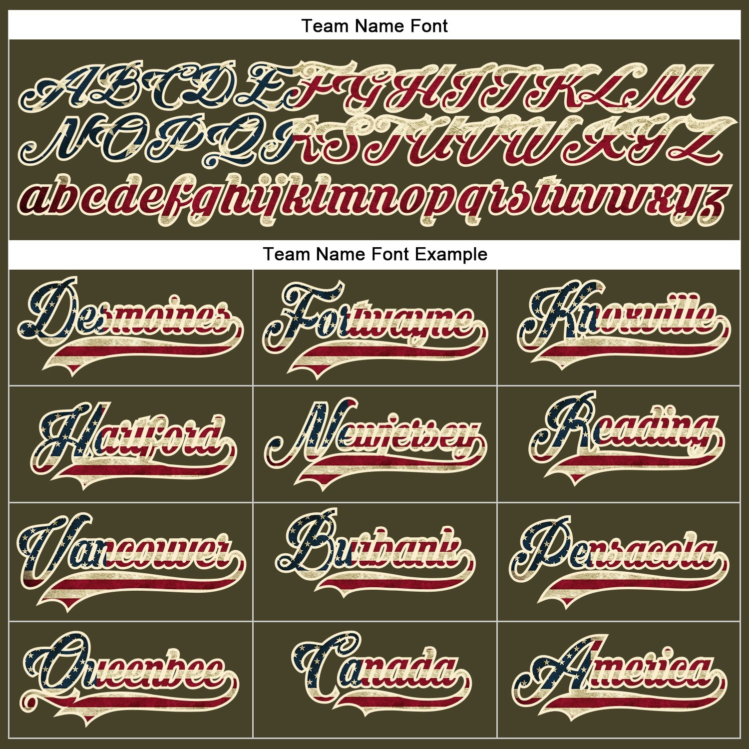 Custom Olive Vintage USA Flag Cream-Black Salute To Service Hockey Lace Neck Jersey view 4