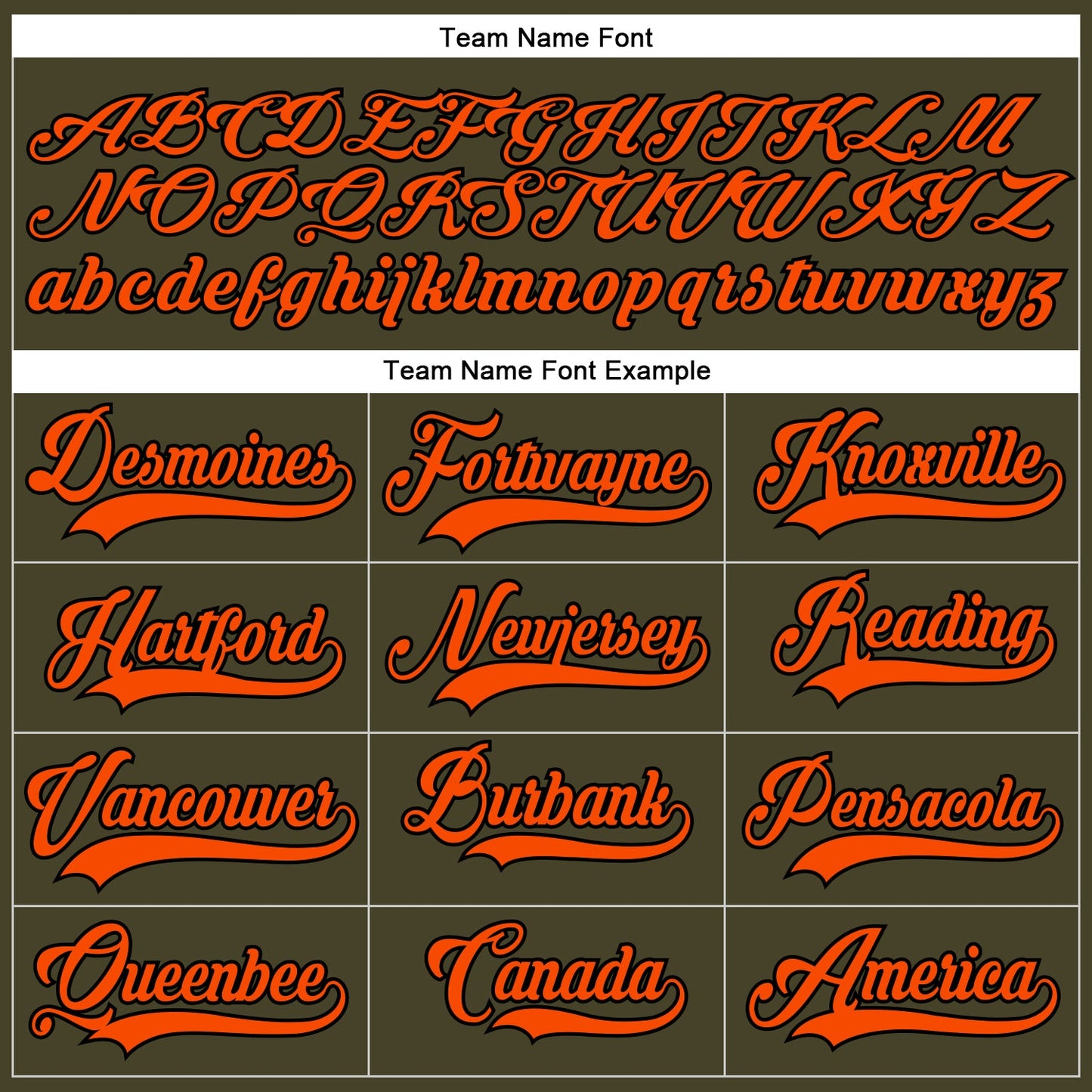 Custom Olive Orange-Black Salute To Service Hockey Lace Neck Jersey view 4