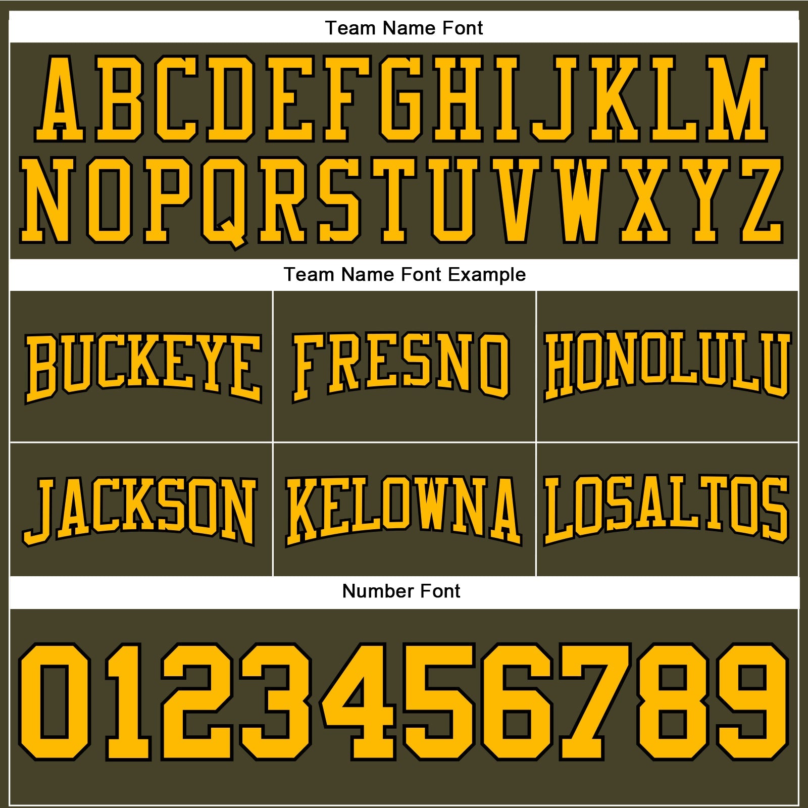 Custom Stitched Olive Gold-Black Football Pullover Sweatshirt Salute To Service Hoodie view 3