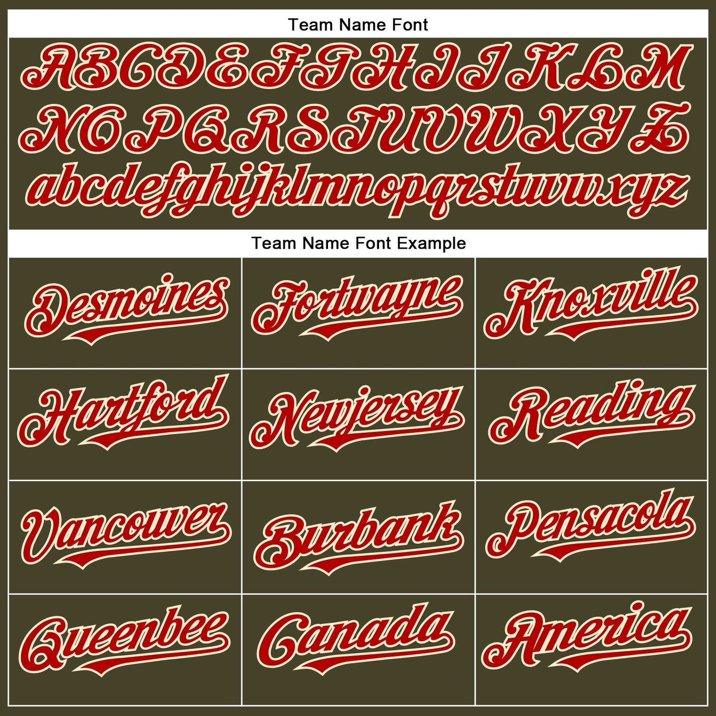 Custom Olive Red-Cream Authentic Salute To Service Baseball Jersey view 4