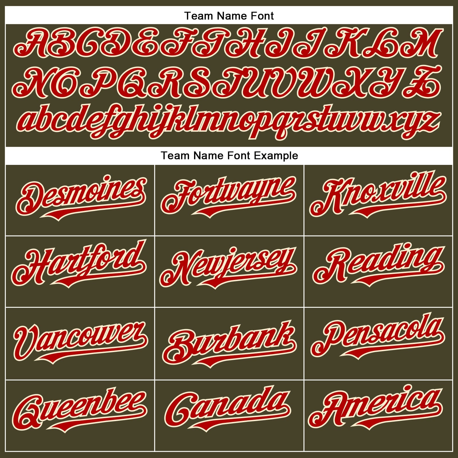 Custom Olive Red-Cream Authentic Salute To Service Baseball Jersey view 4