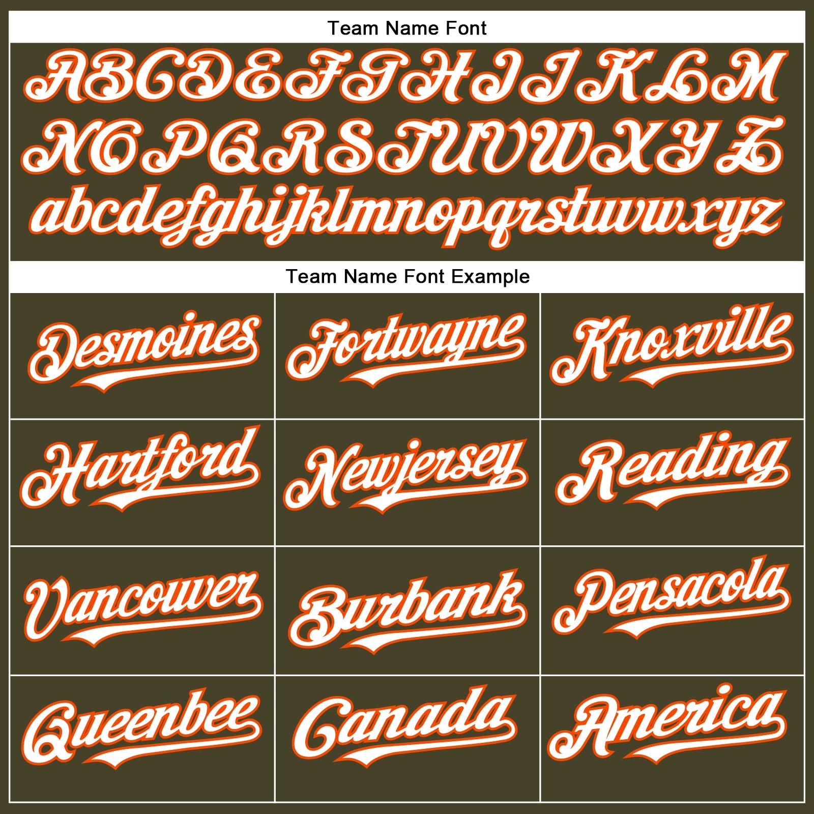 Custom Olive White-Orange Authentic Salute To Service Baseball Jersey view 4