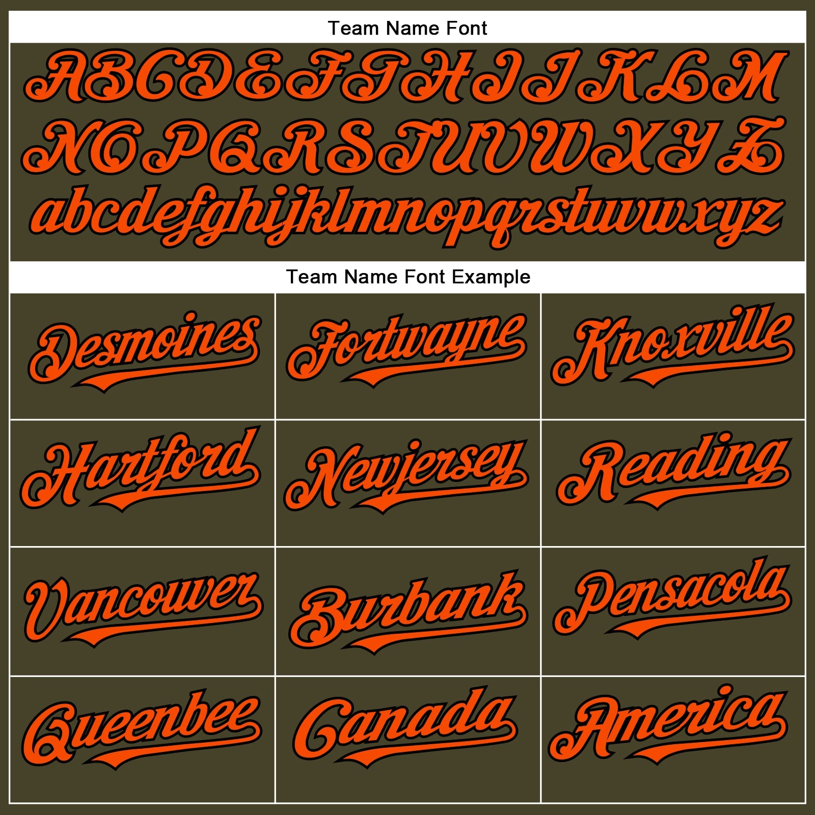 Custom Olive Orange-Black Authentic Salute To Service Baseball Jersey view 4