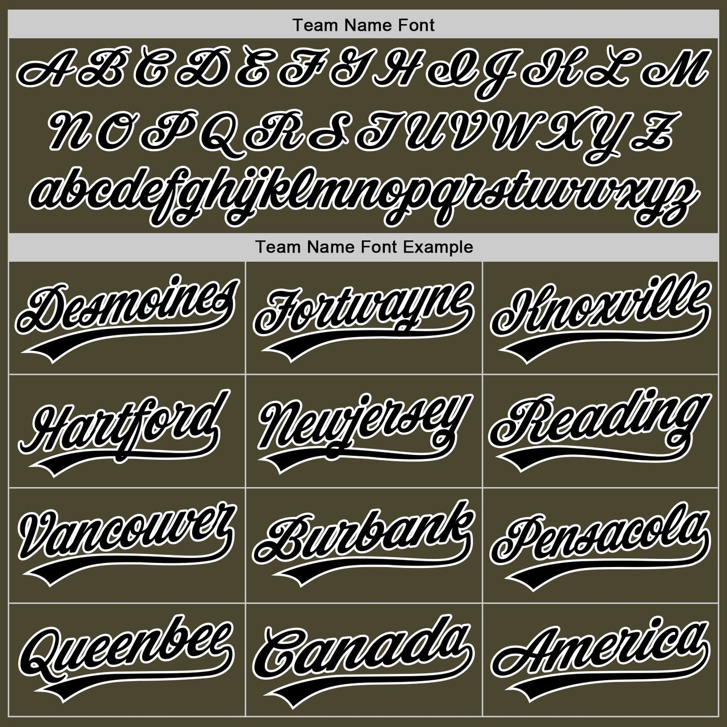 Custom Olive Black-White Authentic Throwback Salute To Service Baseball Jersey view 4