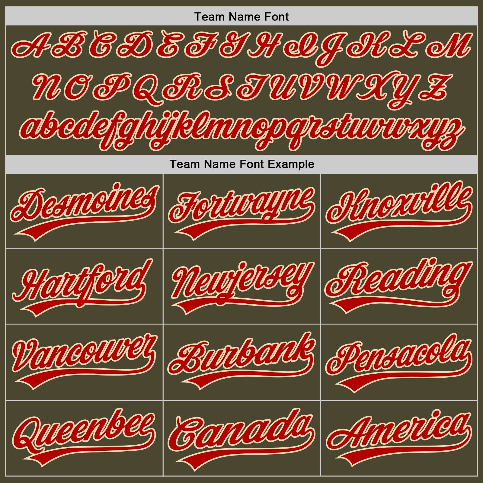 Custom Olive Red-Cream Authentic Throwback Salute To Service Baseball Jersey view 4