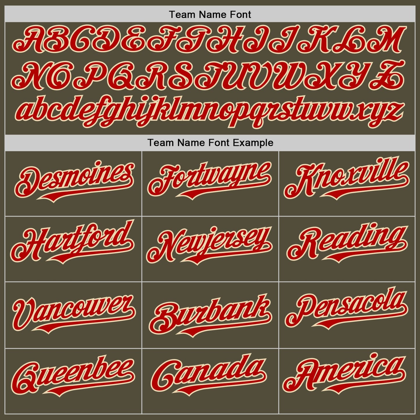 Custom Olive Red-Cream Mesh Authentic Throwback Salute To Service Baseball Jersey view 4
