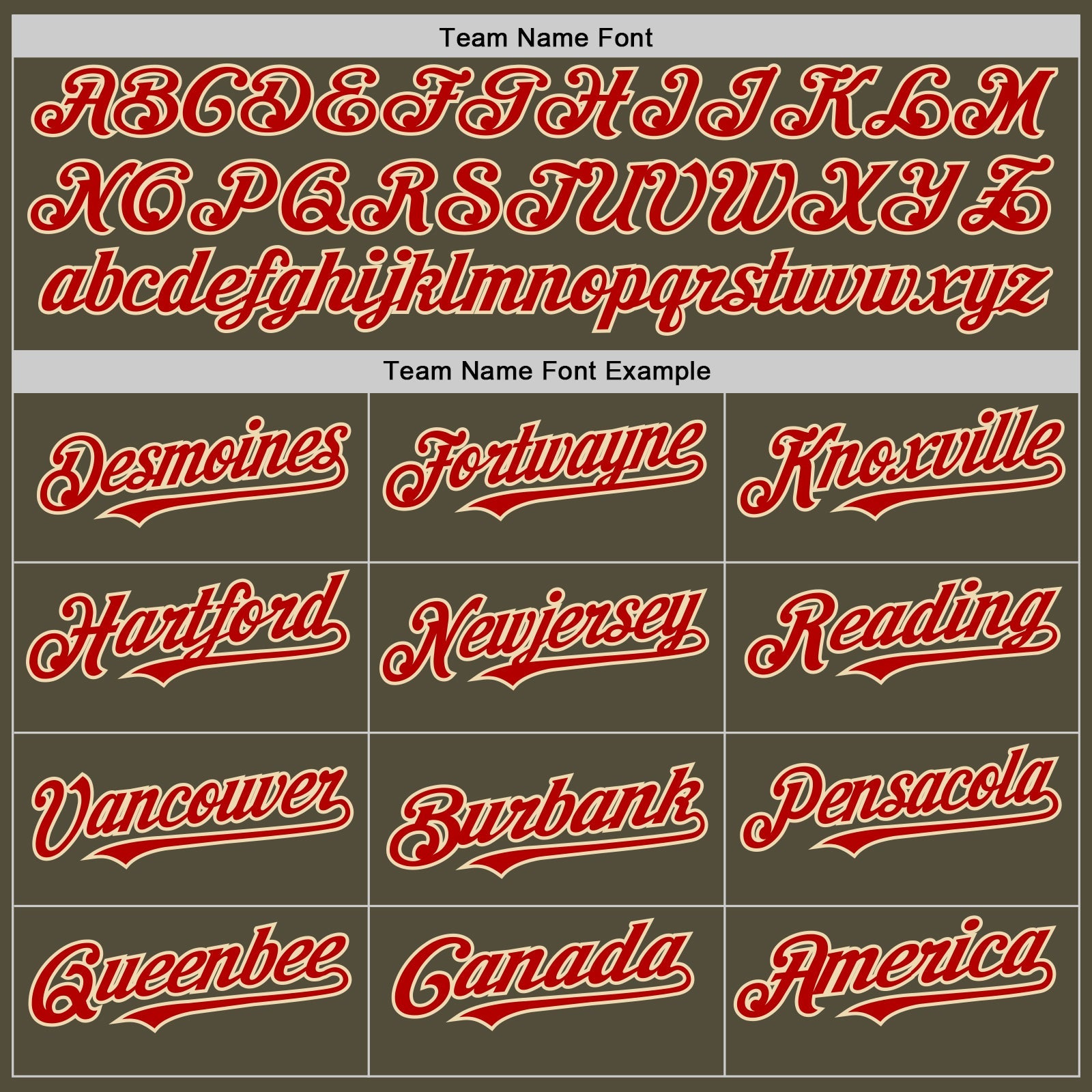 Custom Olive Red-Cream Mesh Authentic Throwback Salute To Service Baseball Jersey view 4