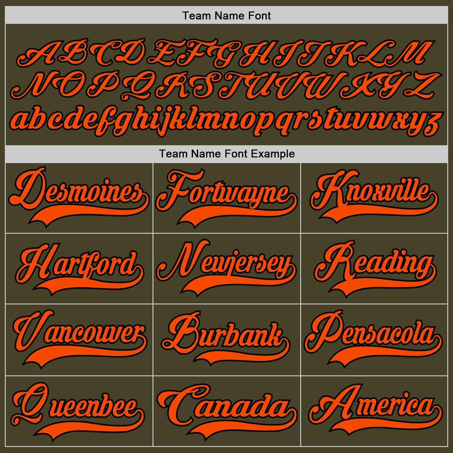 Custom Olive Orange-Black Salute To Service Hockey Lace Neck Jersey view 4
