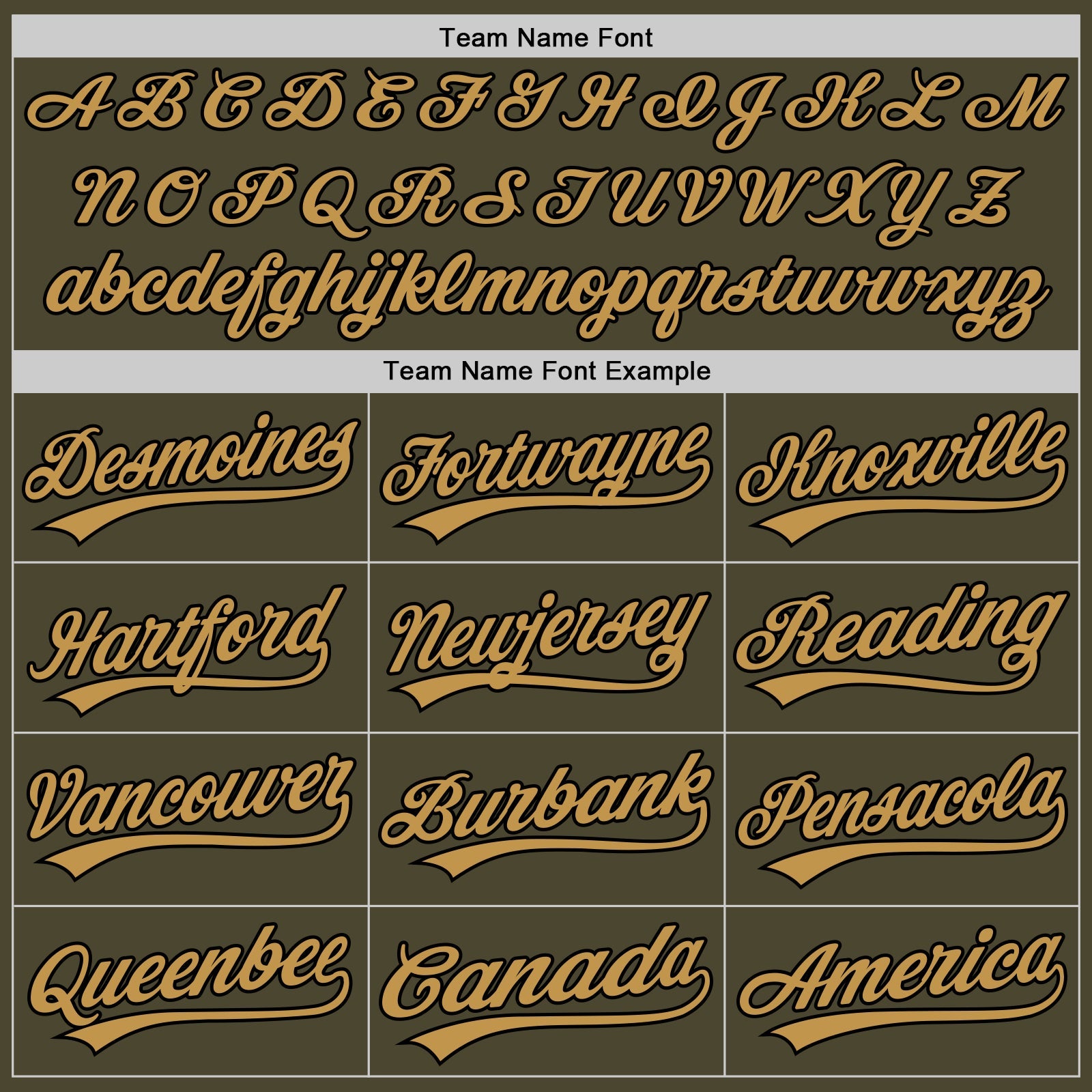 Custom Olive Old Gold-Black Authentic Throwback Salute To Service Baseball Jersey view 4