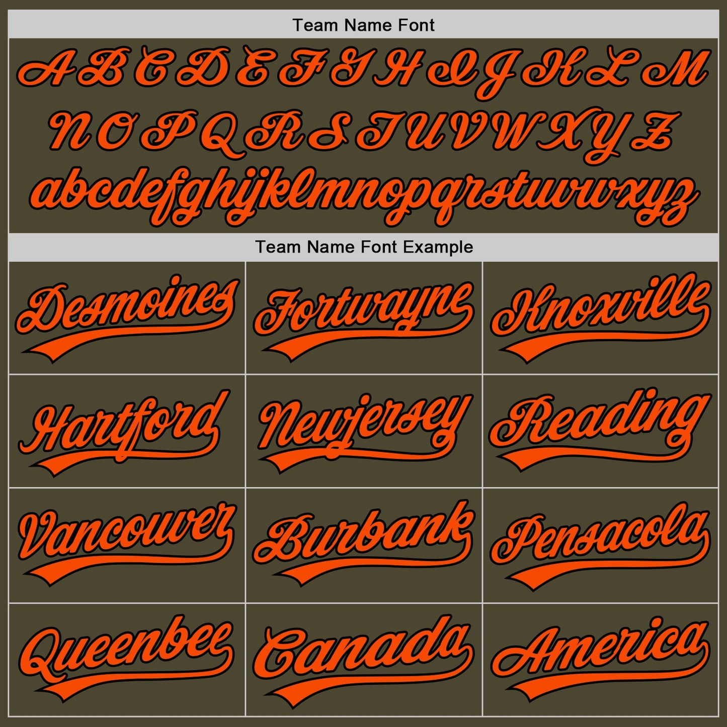 Custom Olive Orange-Black Authentic Throwback Salute To Service Baseball Jersey view 4