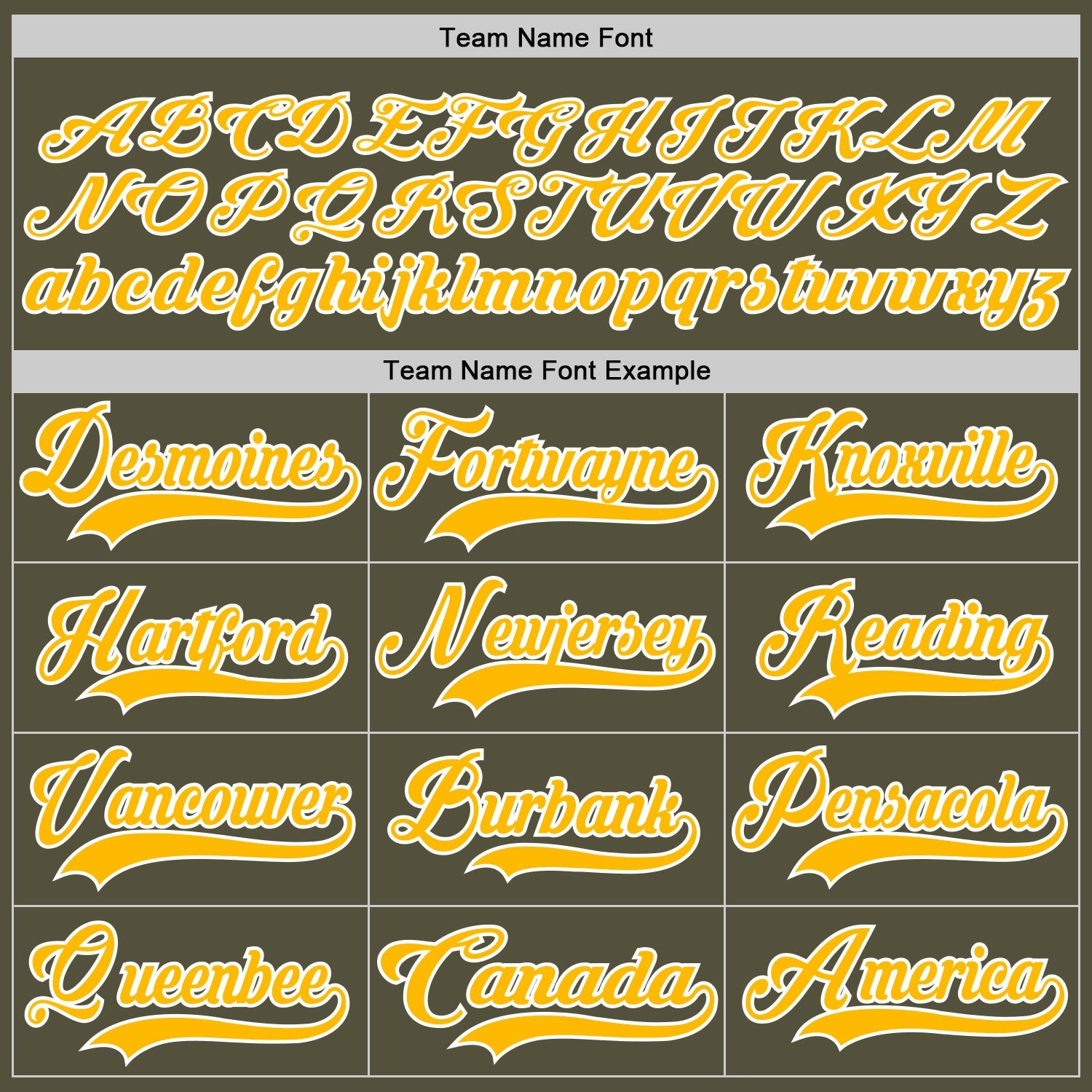 Custom Olive Gold-White Salute To Service Hockey Jersey view 4