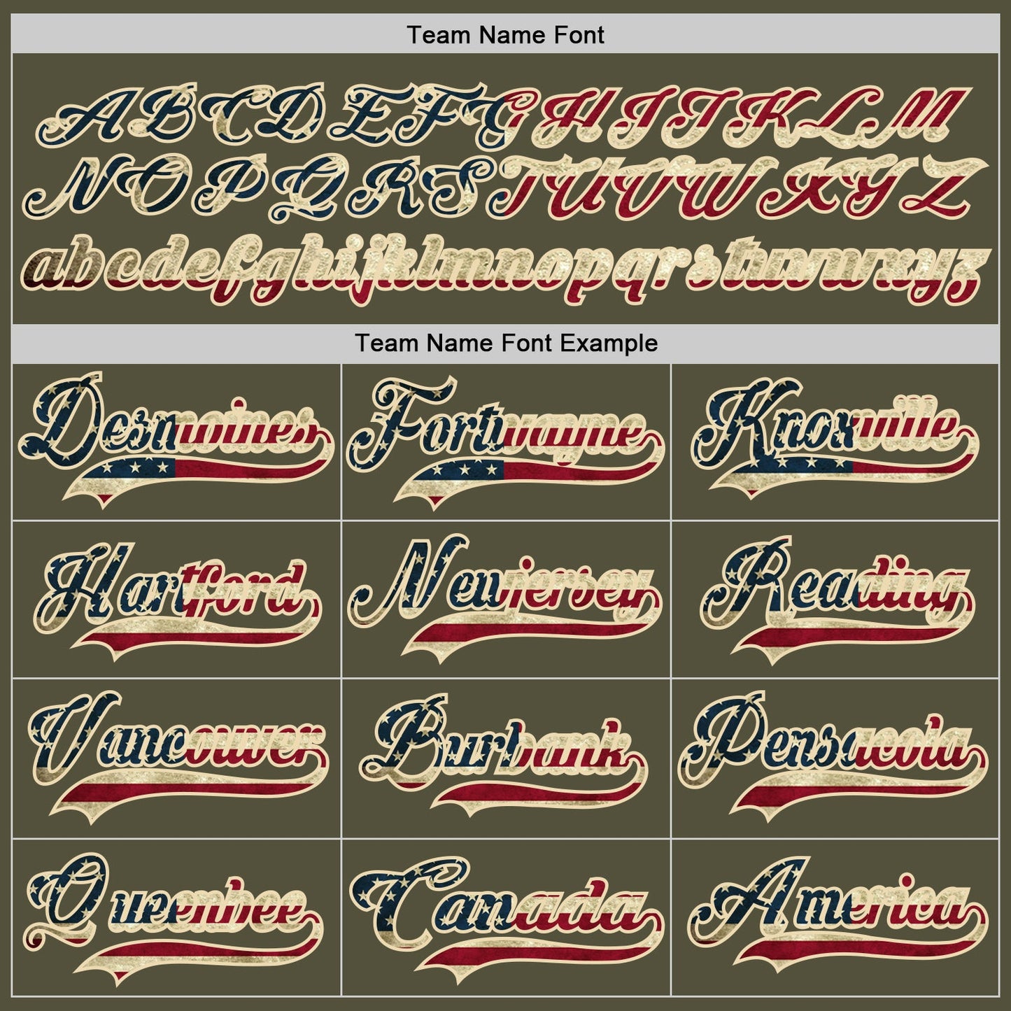 Custom Olive Vintage USA Flag Cream-Black Salute To Service Hockey Jersey view 4
