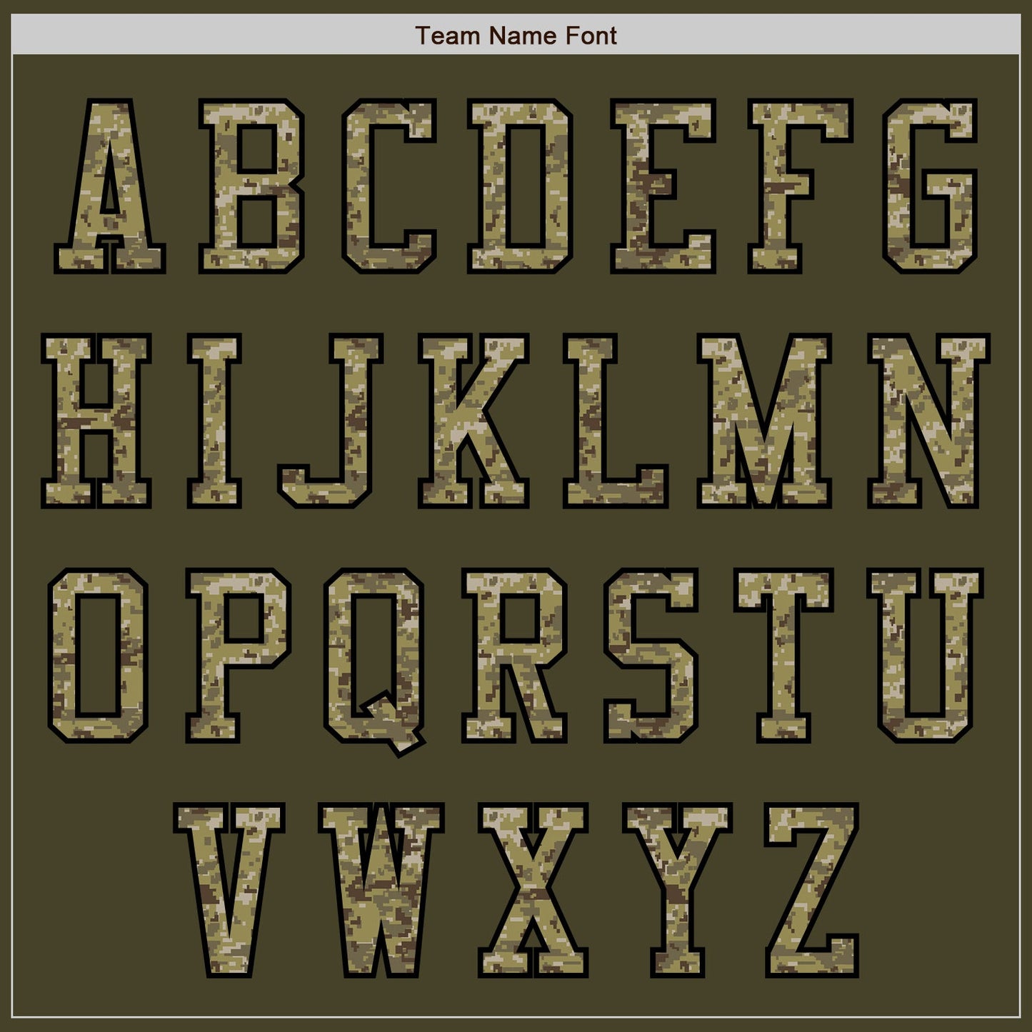 Custom Olive Camo-Black Authentic Salute To Service Baseball Jersey view 3